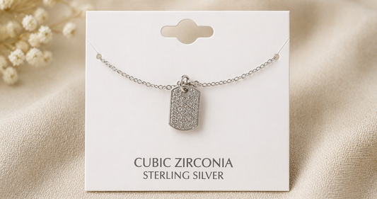 Giani Bernini Women's Silver Cubic Zirconia Sterling Necklace | Giani Bernini In Lebanon