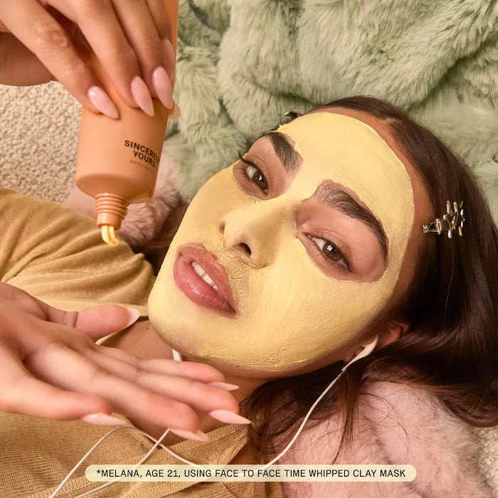 Sincerely Yours 
Face To Face Time Gentle Pore-Purifying Whipped Clay Mask Size: 3.4 oz/100