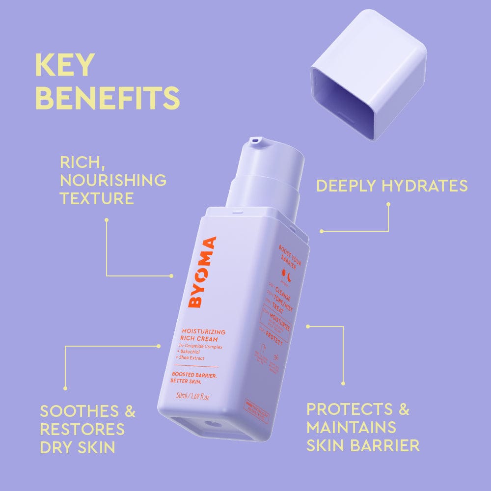 BYOMA Moisturising Rich Cream Hydrate & Restore-50ml