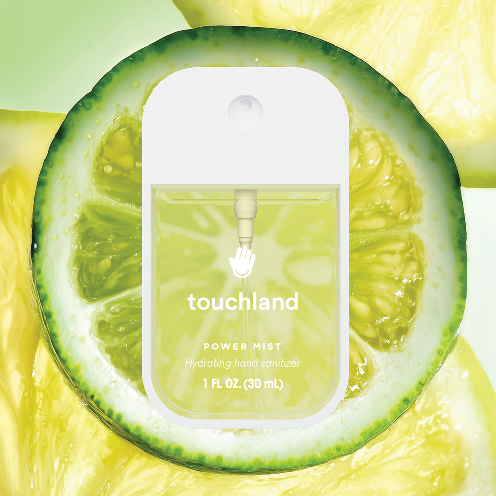 TOUCH LAND Lemon Lime Spritz
Power Mist Hand Sanitizer
