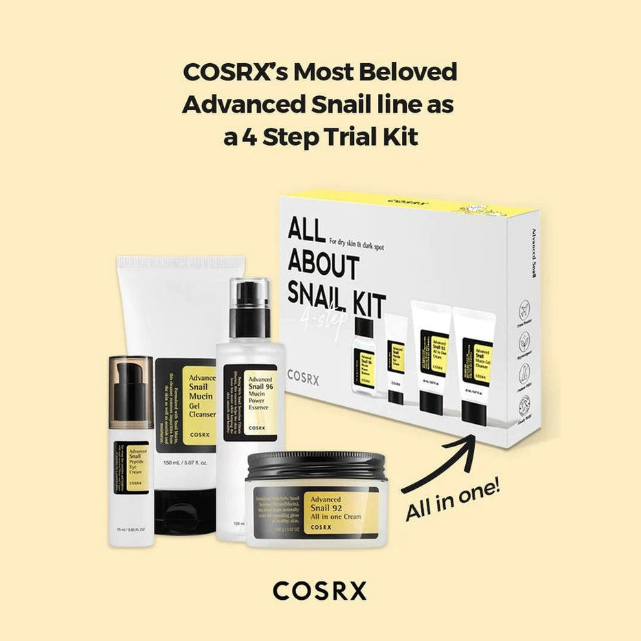 Cosrx ALL ABOUT SNAIL KIT 4-step