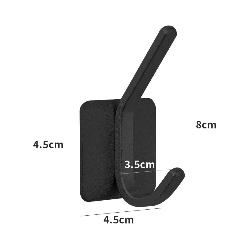 ADHESIVE STAINLESS STEEL  SINGLE HOOK