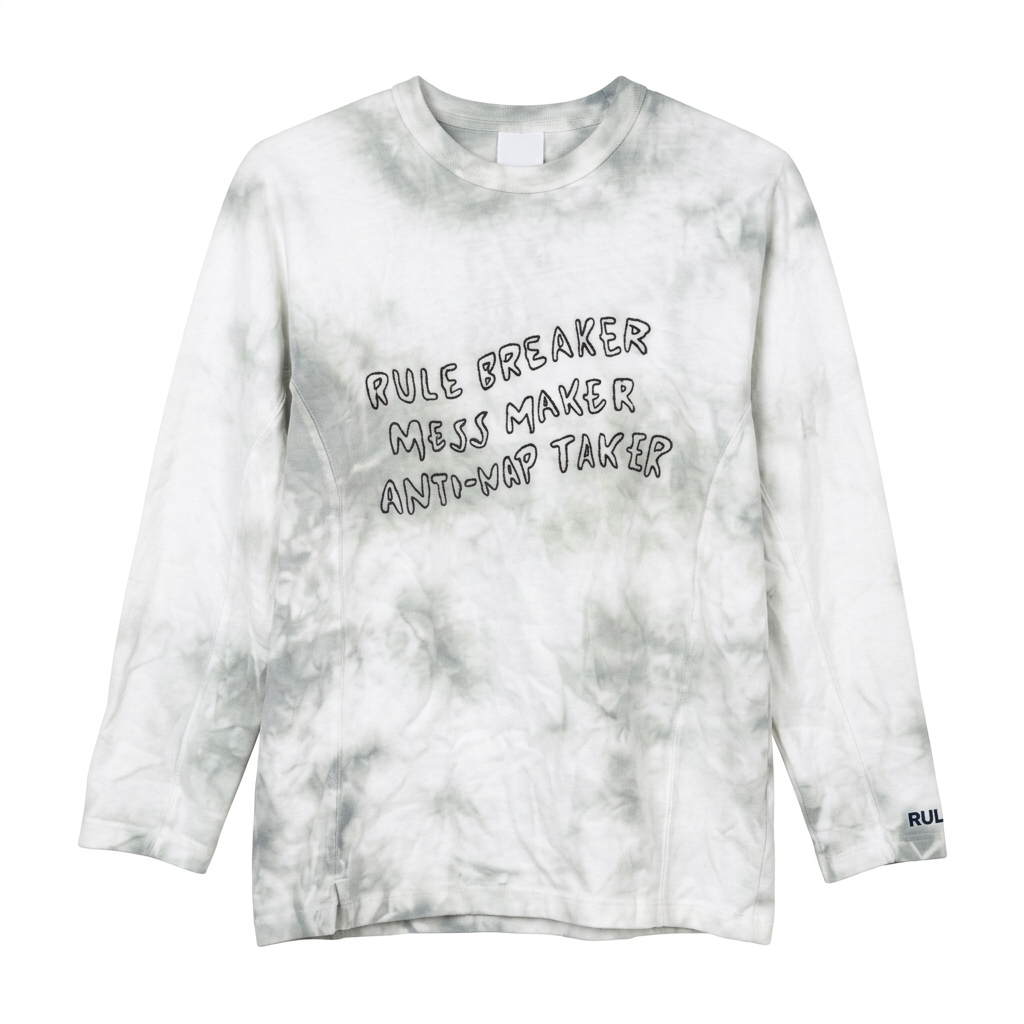 Zara Boy's Gray & White Tie Dye Long Sleeve Blouse|Zara in Lebanon