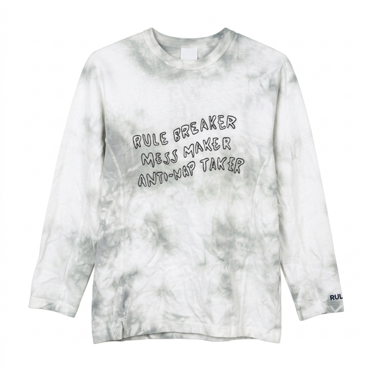 Zara Boy's Gray & White Tie Dye Long Sleeve Blouse|Zara in Lebanon