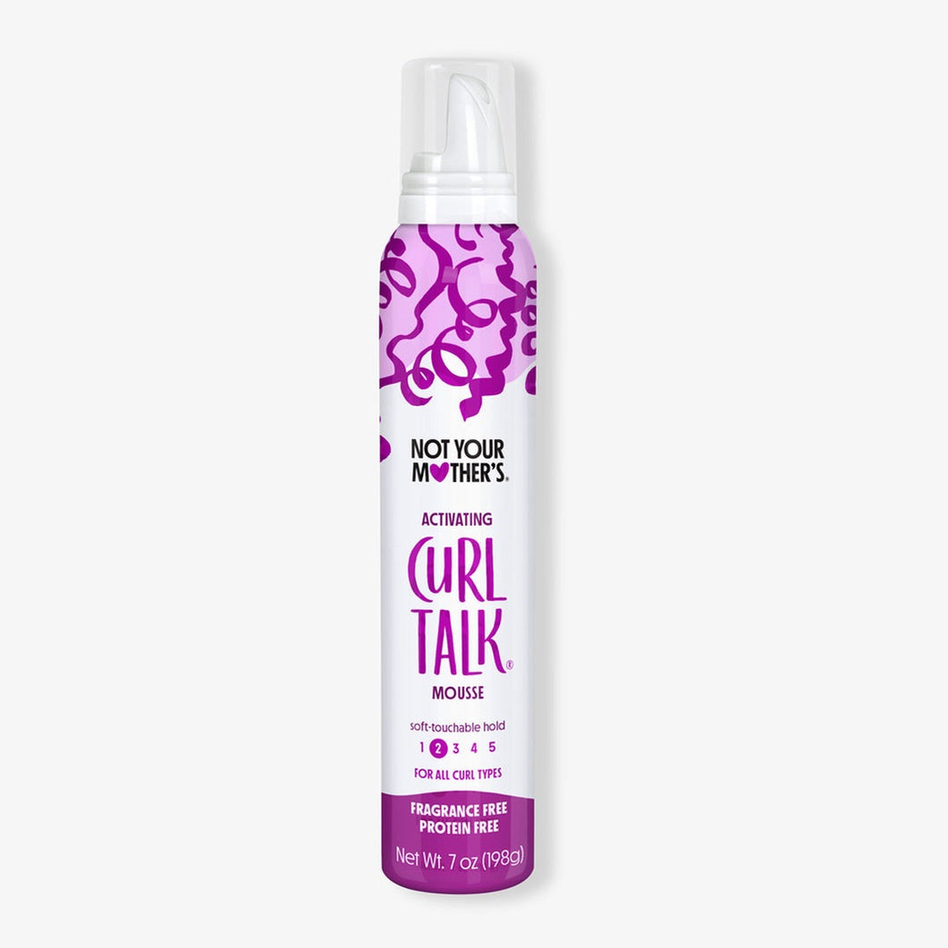 NOT YOUR MOTHER L'S Curl Talk
Fragrance & Protein Free Activating Mousse
Soft-touchable Hold
