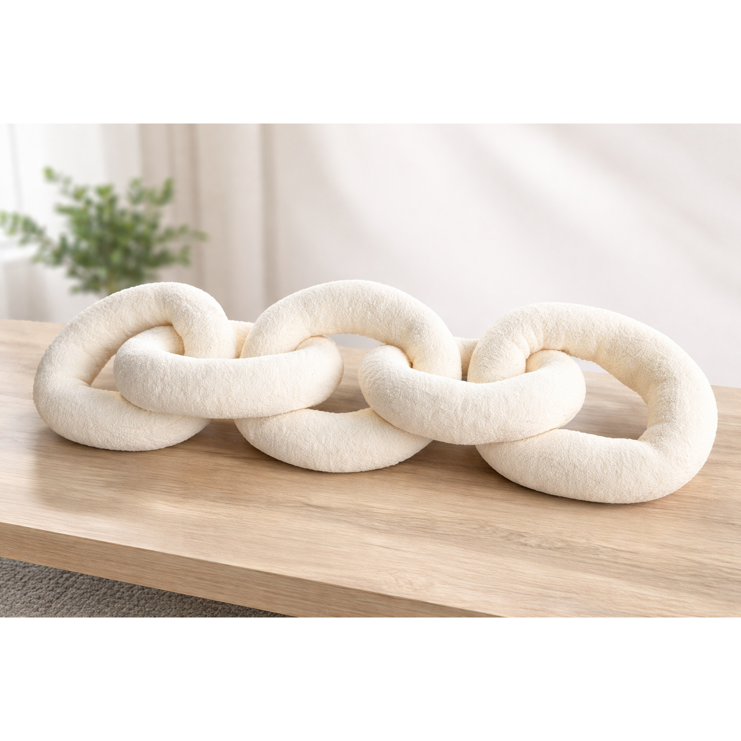 CREAMY RING PILLOW