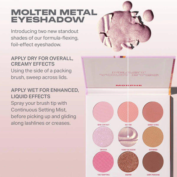 Morphe - Forbidden Honey Eyeshadow Palette