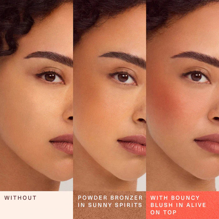 Rare Beauty by Selena Gomez Warm Wishes Soft Matte Powder Bronzer.Color: Sunny Spirits - rich caramel with warm undertone