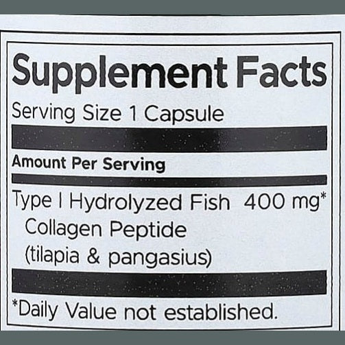 Marine collagen Swanson tablets