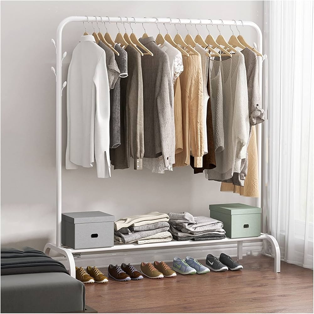 Single Pole Cloth Rack X976