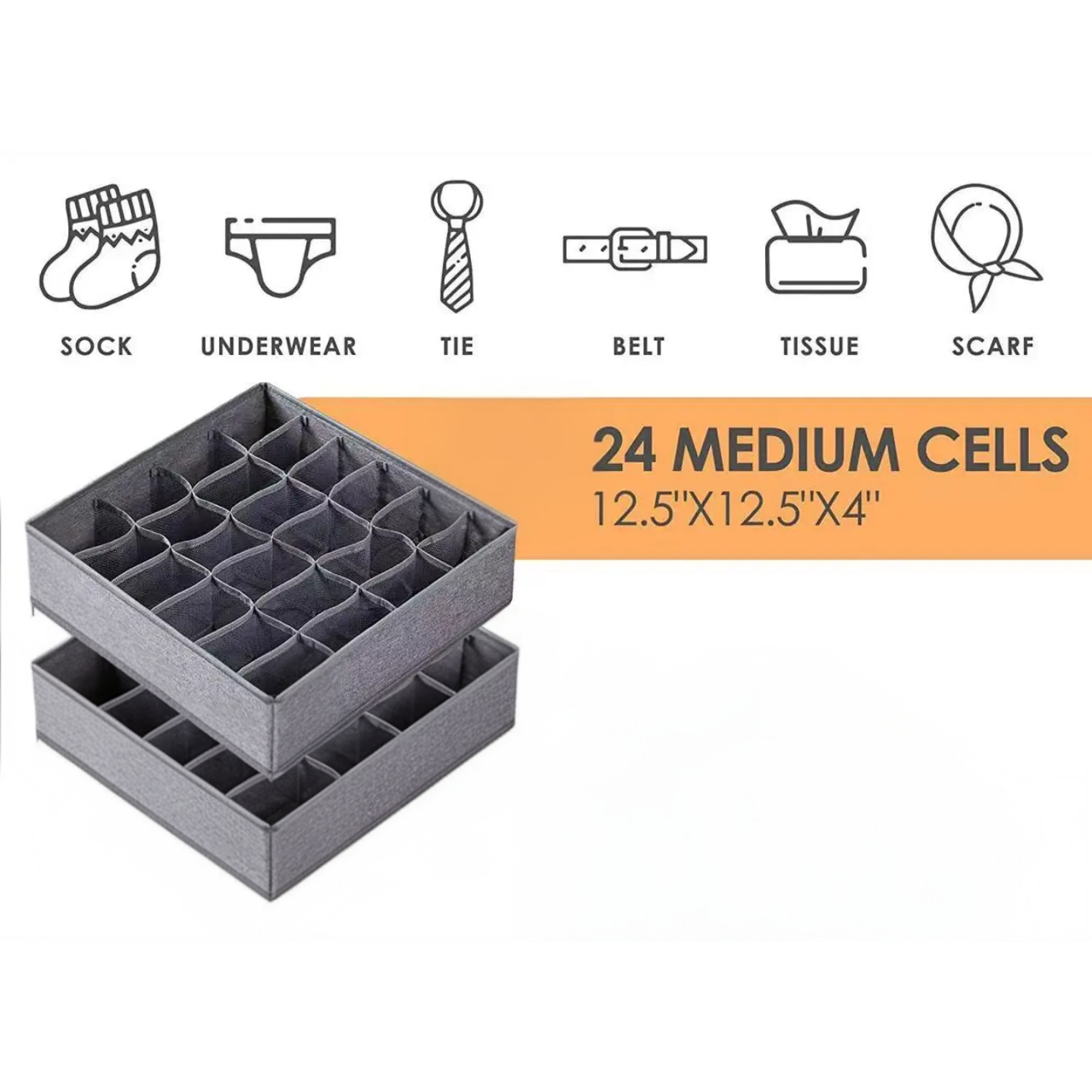 24 GRIDS CLOTHES ORGANIZER