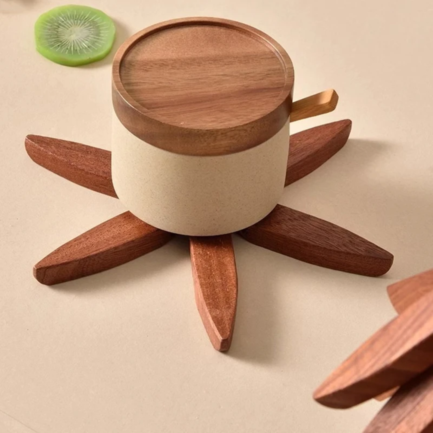 4 pcs TREE SHAPE TRIVET