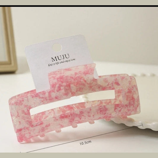 MUJU Fashion Acrylic Hair Claw Claws for Women High Quality Wedding Hair Clips Factory