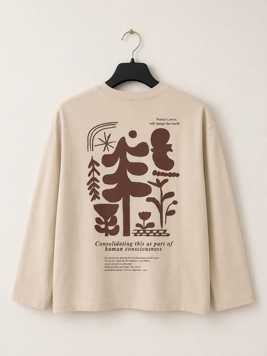 Zara Boy's Beige Back Print Long Sleeve Blouse | Zara In Lebanon