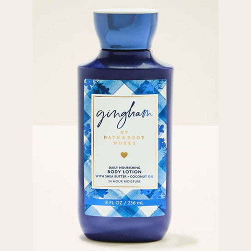 BATH & BODY WORKS Gingham 236Ml
Daily Nourishing Body Lotion