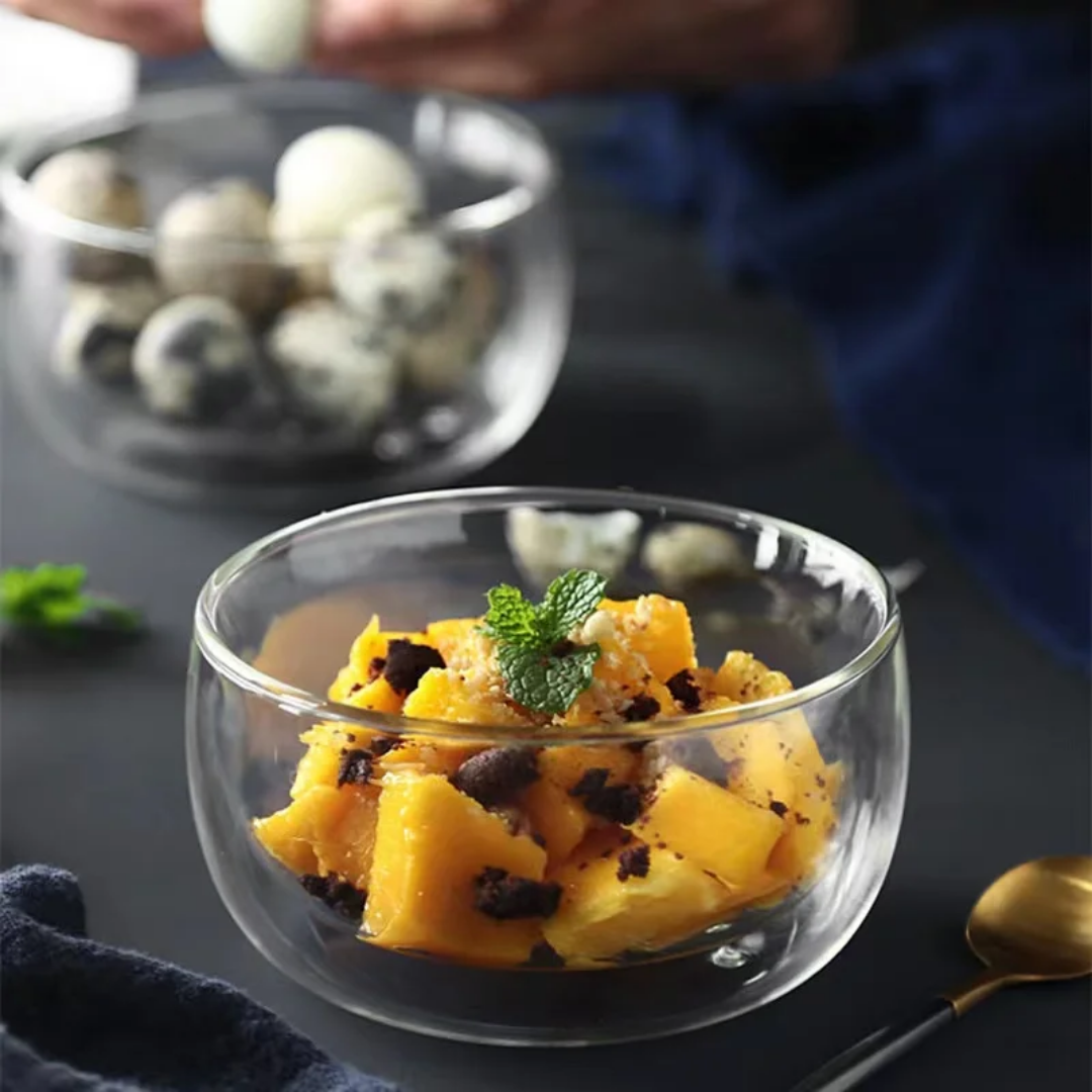 300 ML DOUBLE GLASS BOWL