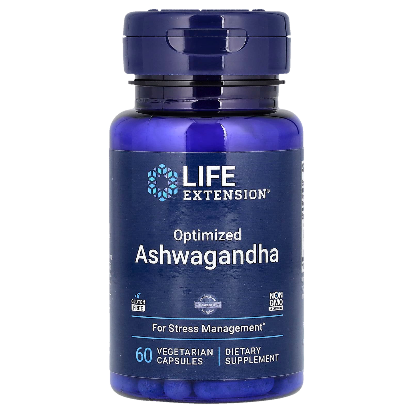 Optimised Ashwagandha, 60 Vegetarian Capsules