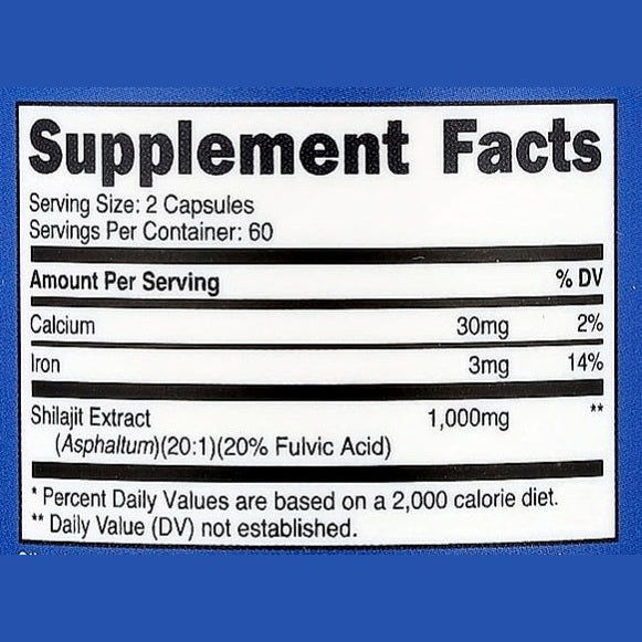 Shilajit Nutricost