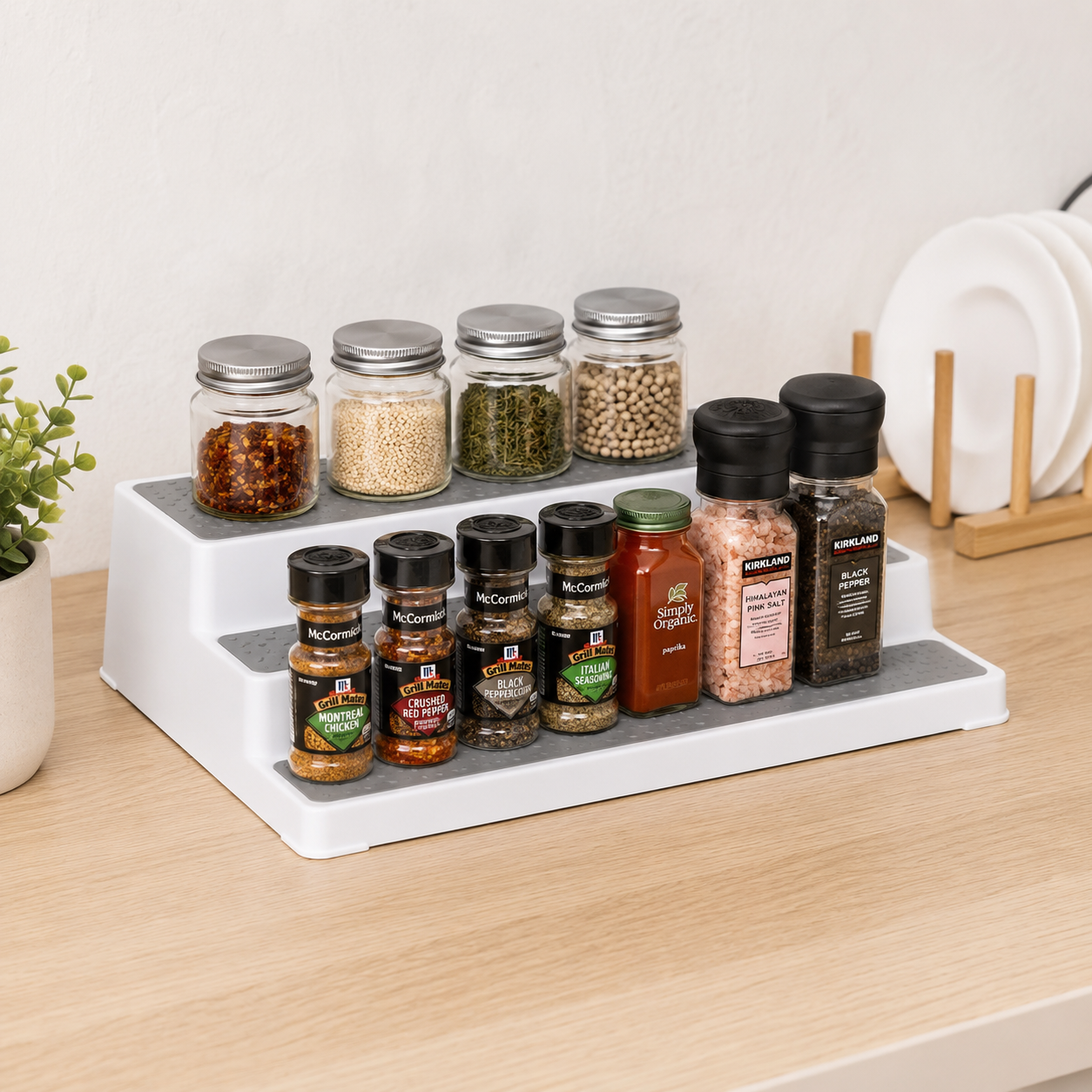 3 LAYERS KITCHEN STORAGE RACK