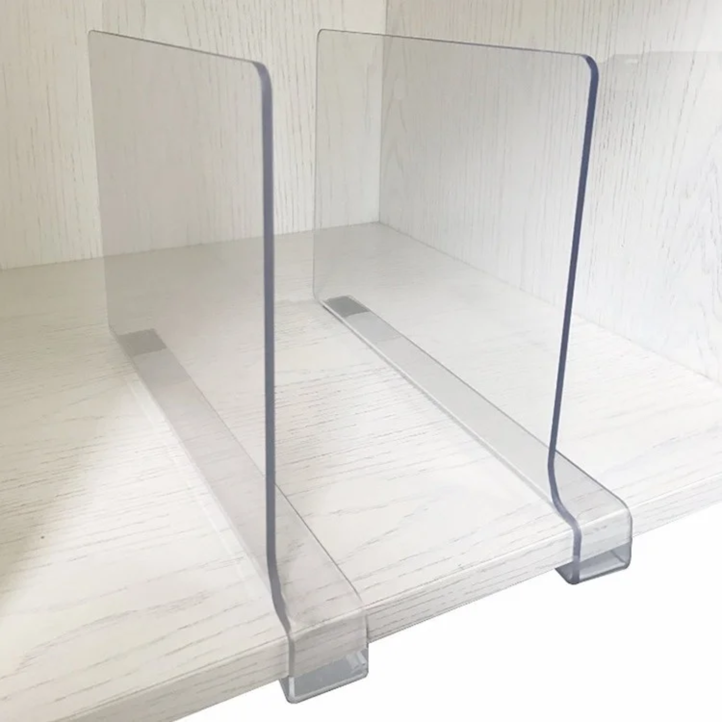 ACRYLIC CLOSET SHELVES DIVIDER 1 pc