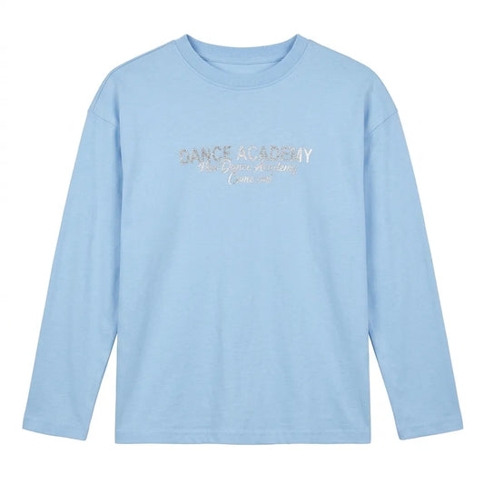 Zara Girl's Blue Dance Academy Long Sleeve Blouse|Zara in Lebanon