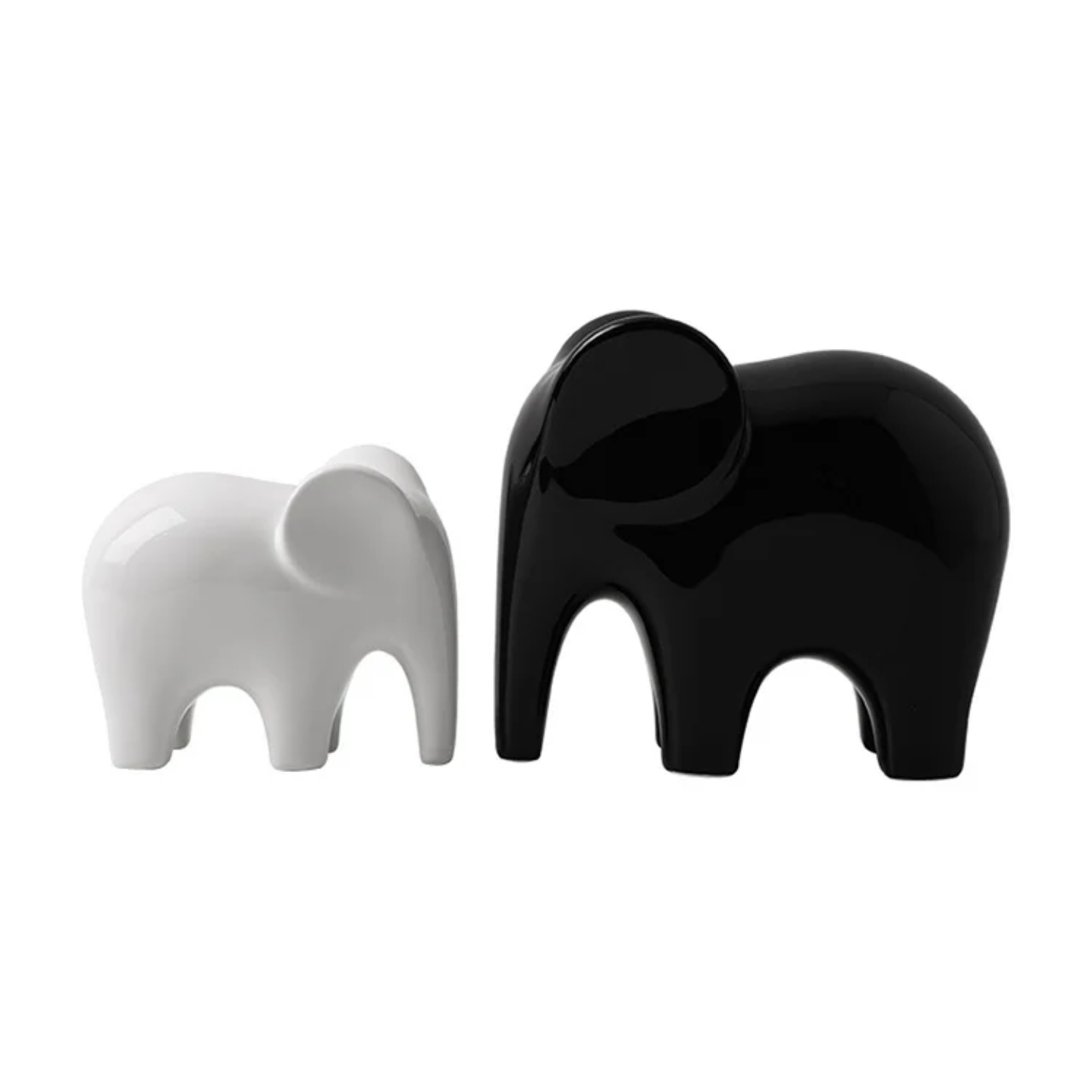 ELEPHANT FIGURES RESIN SET