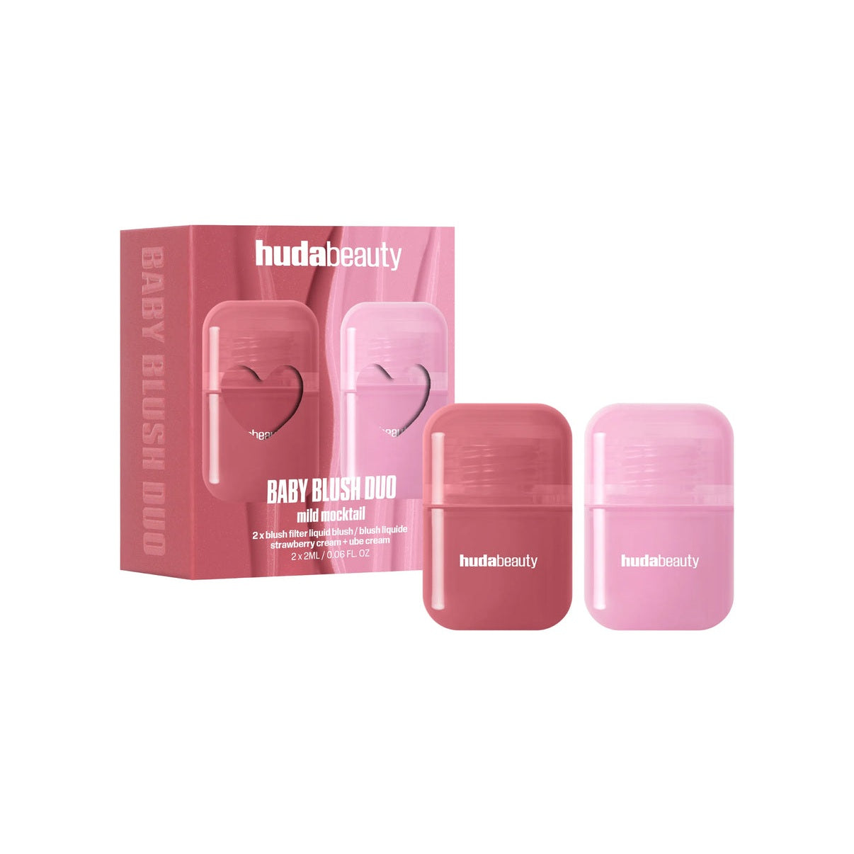 HUDA BEAUTY BABY BLUSH MILD MOCKTAIL DUO KIT