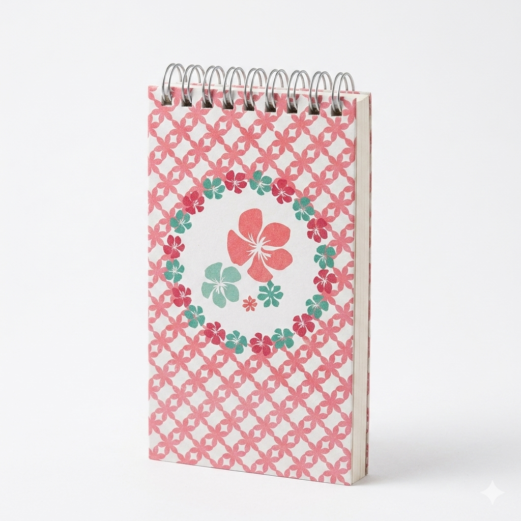 Pepper Pot Floral Notebook|Pepper Pot In Lebanon