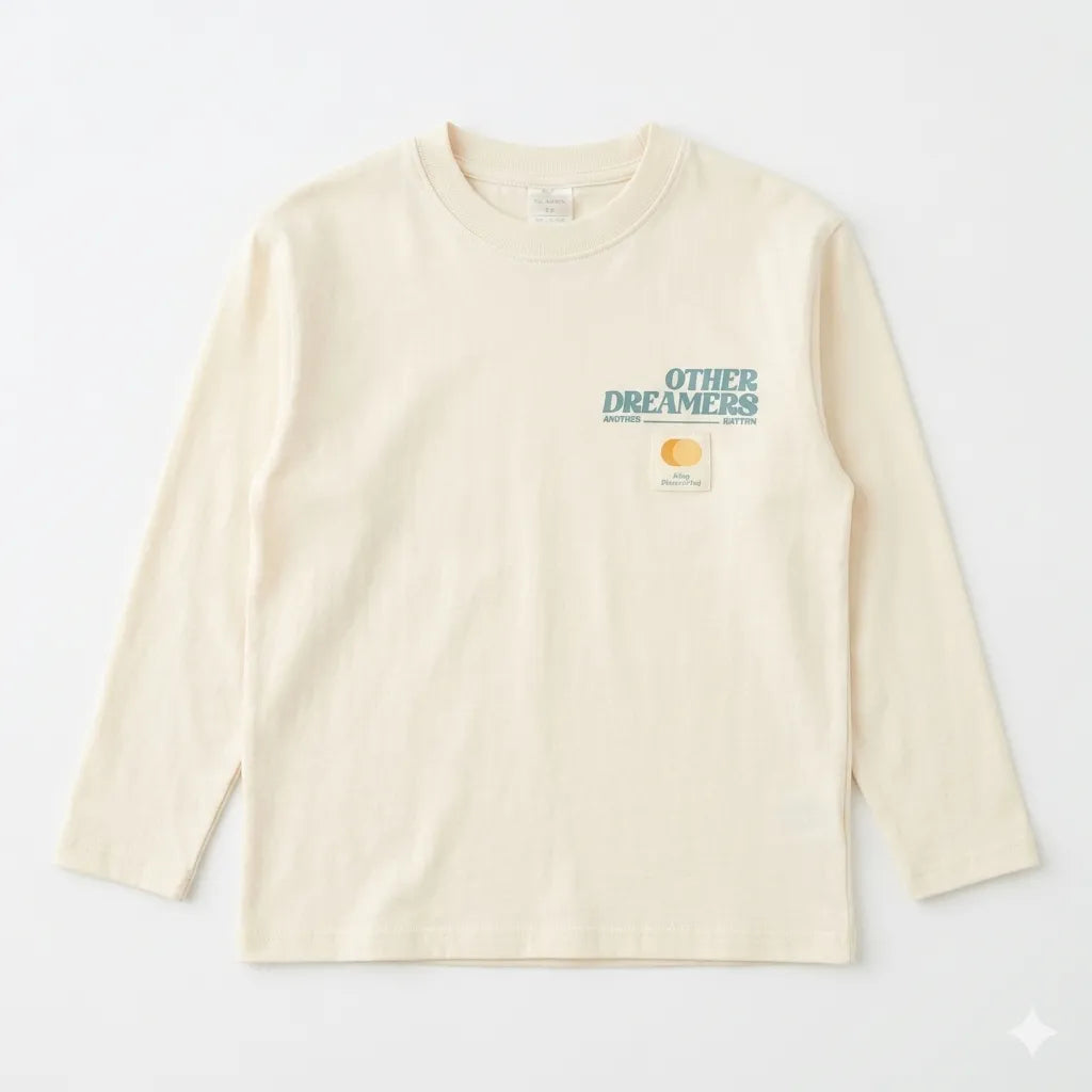 Zara Boy's Cream Others Dreamers Graphic Long Sleeve Blouse|Zara in Lebanon