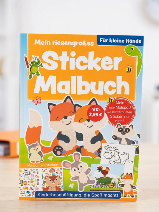 Mein Riesengrobes Kids Stickers Coloring Book | Mein Riesengrobes In Lebanon