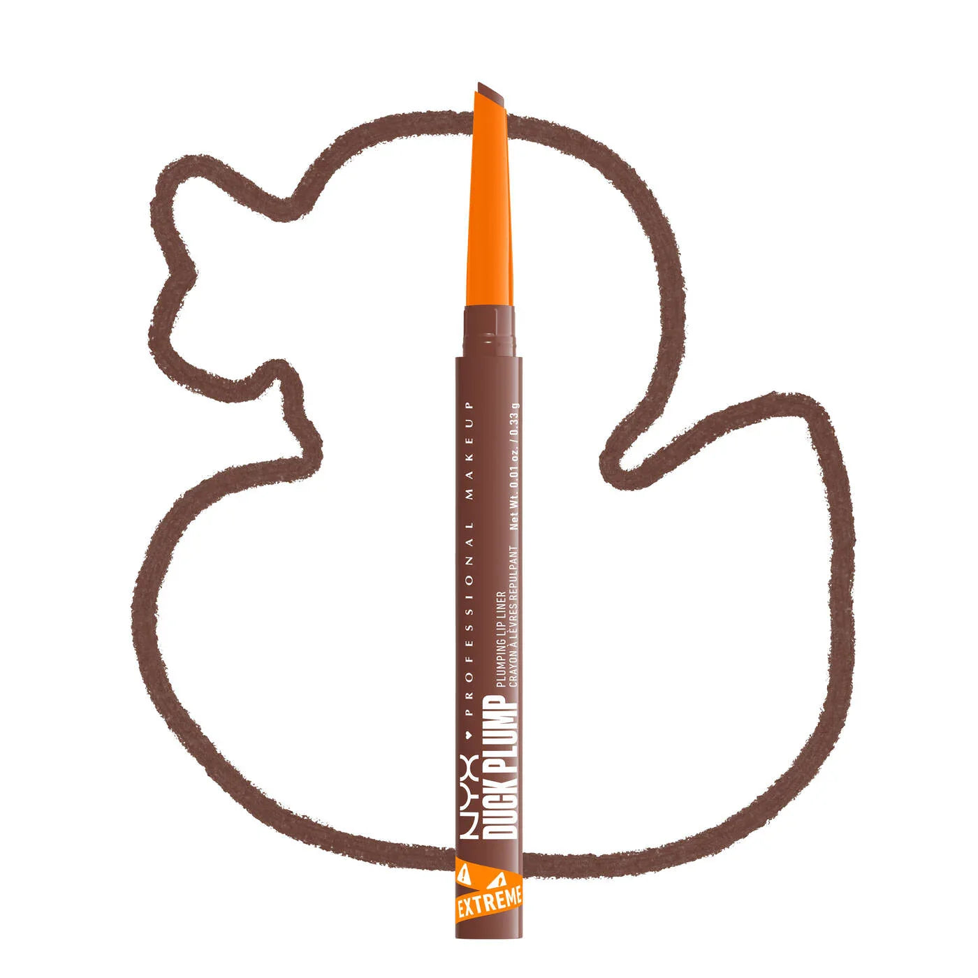 NYX Duck Plump Plumping Lip Liner SWOLLEN SPICE