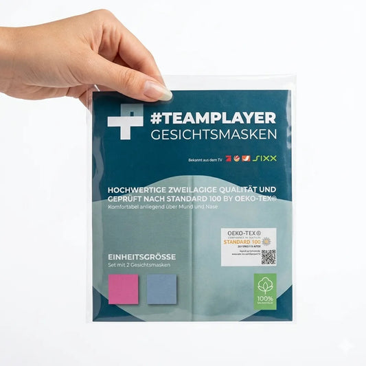 TEAMPLAYER 2-Pack Premium Cotton Face Masks|TEAMPLAYER In Lebanon