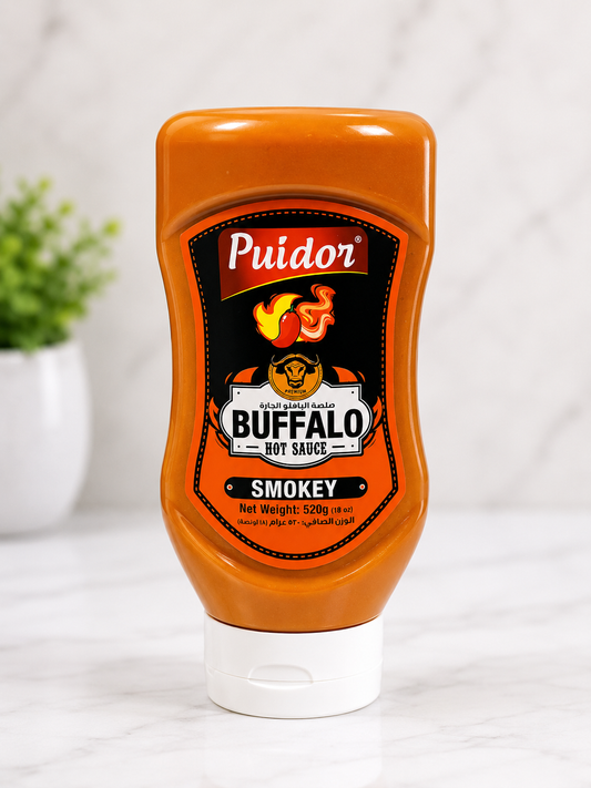Puidor Buffalo Hot Sauce Smokey 520g | Puidor In Lebanon