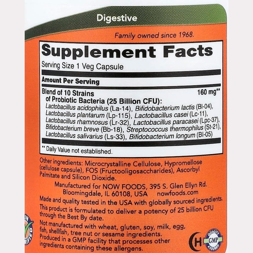 Probiotics 25 billion
