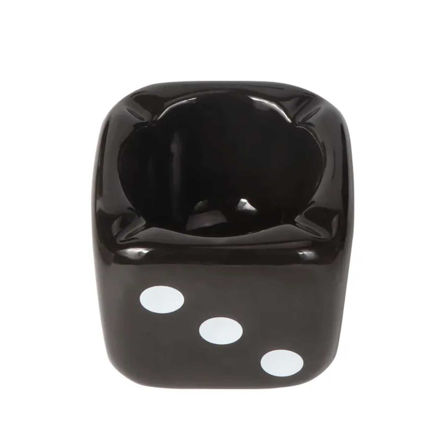CERAMIC DICE ASHTRAY