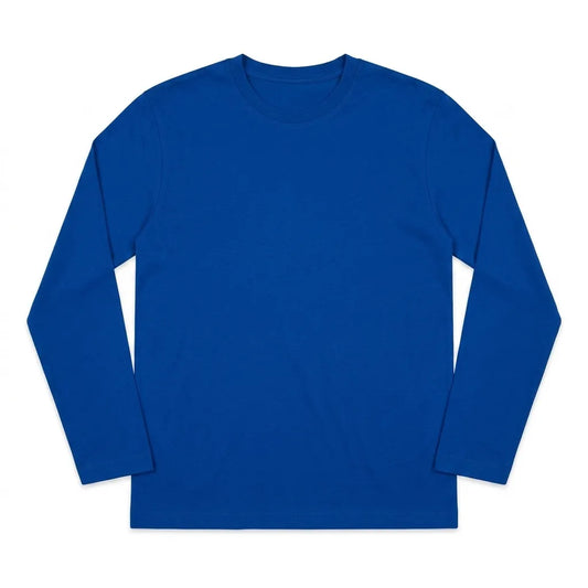 Zara Boy's Royal Blue Everyday Essential Crew Neck Long Sleeve Blouse|Zara in Lebanon