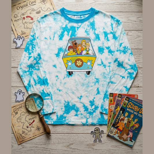 Zara Boy's Blue & White Scooby-Doo Long Sleeve Blouse | Zara In Lebanon