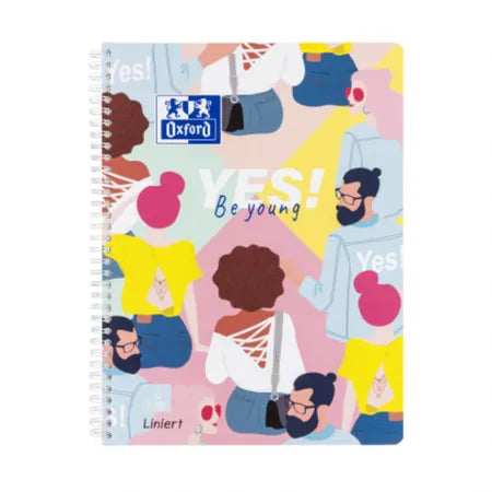 Oxford Be Young 80 Pages Squared A4 Copybook | Oxford In Lebanon