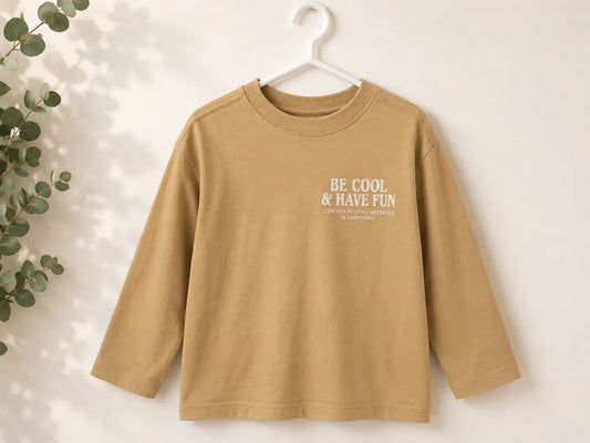 Zara Boy's Tan Back Printed Long Sleeve Blouse | Zara In Lebanon