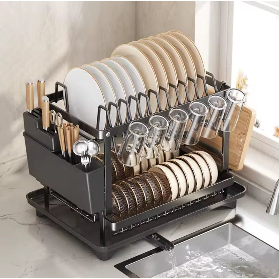 Drainable kitchen rack 2 tier - Medaid International