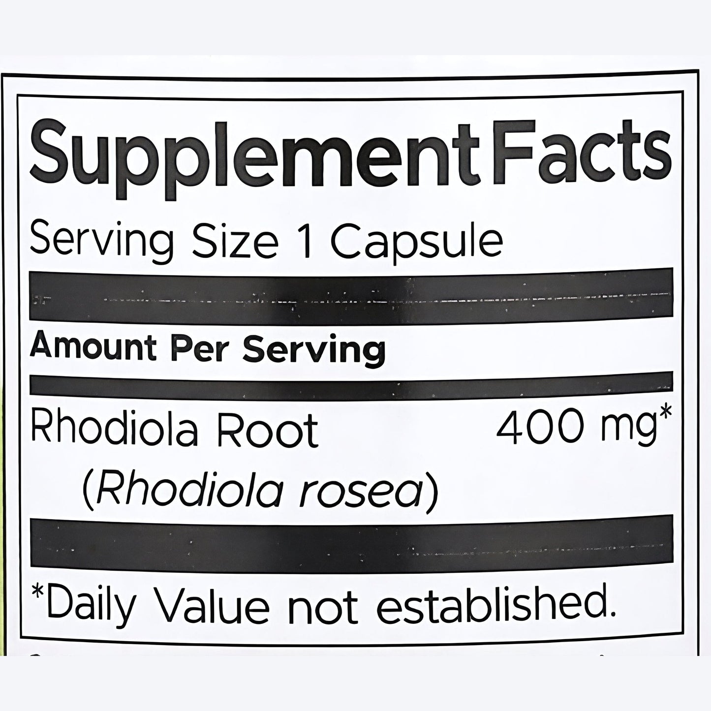 Rhodiola Rosea Root