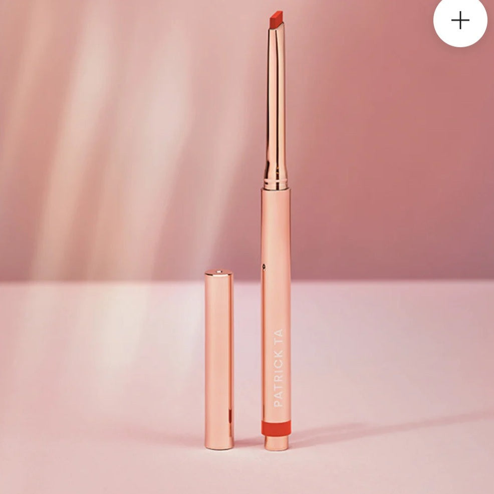 PATRIC TA  LIP CRAYON -SHE'S NOT FROM HERE orange red