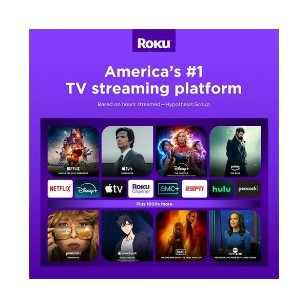 Roku Express (New) HD Streaming Device, with High-Speed HDMI Cable and Simple Remote (no TV Controls), Guided Setup, and Fast Wi-Fi, with MTC HDMI Cable and USB Extension Cord