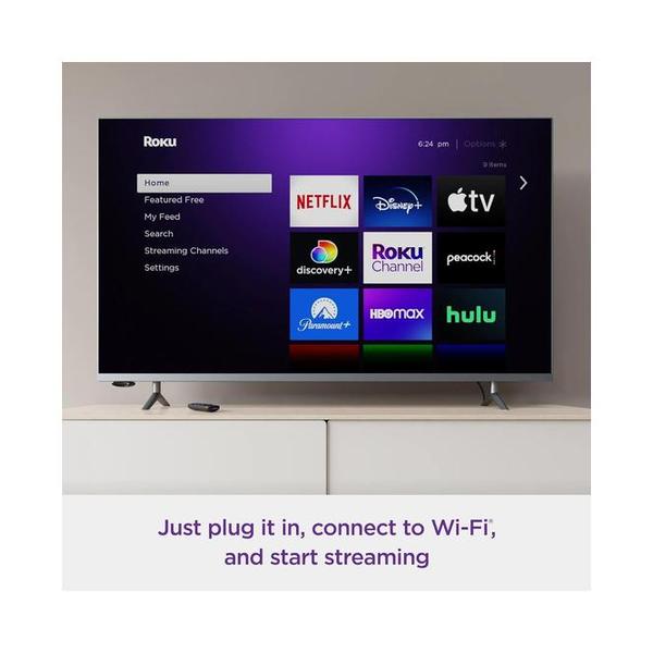 Roku Express (New) HD Streaming Device, with High-Speed HDMI Cable and Simple Remote (no TV Controls), Guided Setup, and Fast Wi-Fi, with MTC HDMI Cable and USB Extension Cord