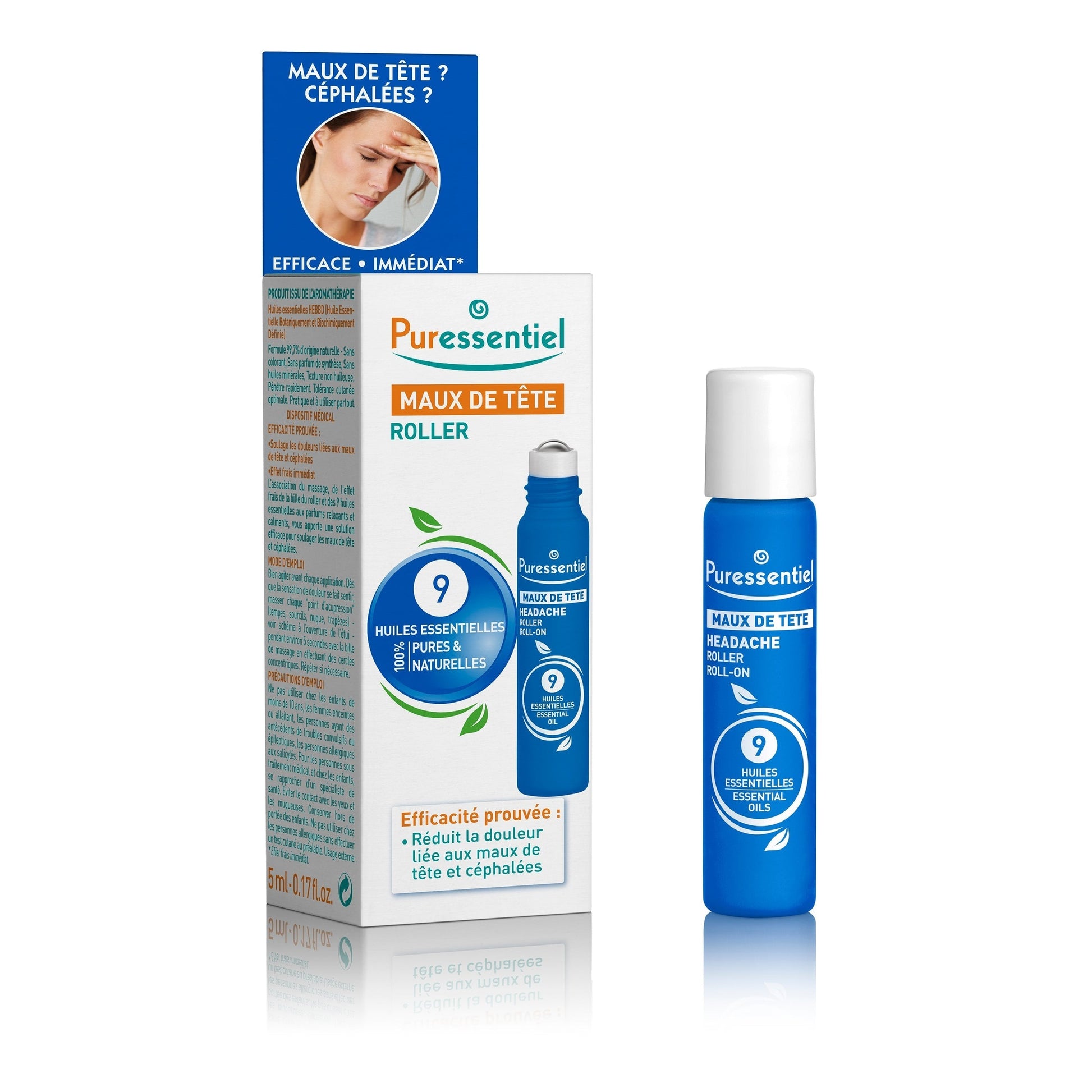 Roller Headaches With 9 Essential Oils