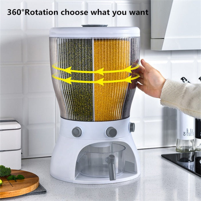 Cereal & Grains Dispenser Rotatable - Medaid International