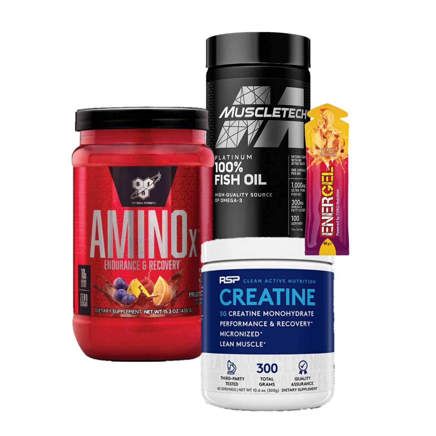 Rsp Creatine + Amino + Fishoil + Energy Gel