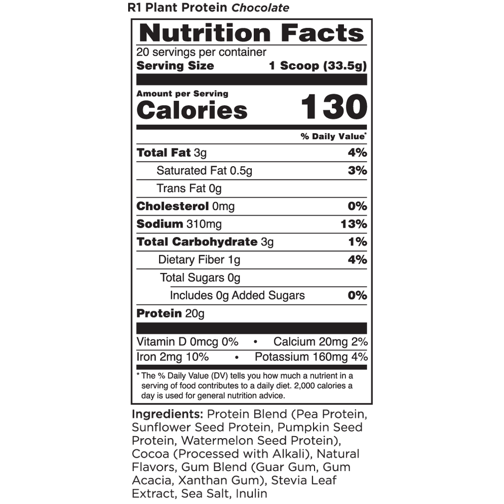 Rule 1 Plant Vegan Protein