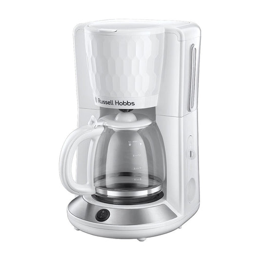 Russell Hobbs Honeycomb Coffee Machine White - Medaid International
