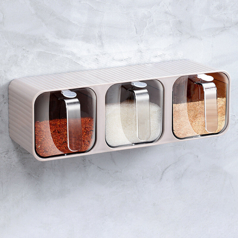 Wall Mount Spice Rack With Spoons